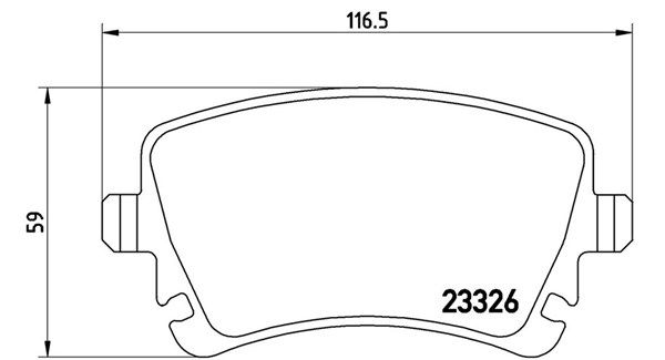 MAGNETI MARELLI Piduriklotsi komplekt,ketaspidur 363700485083